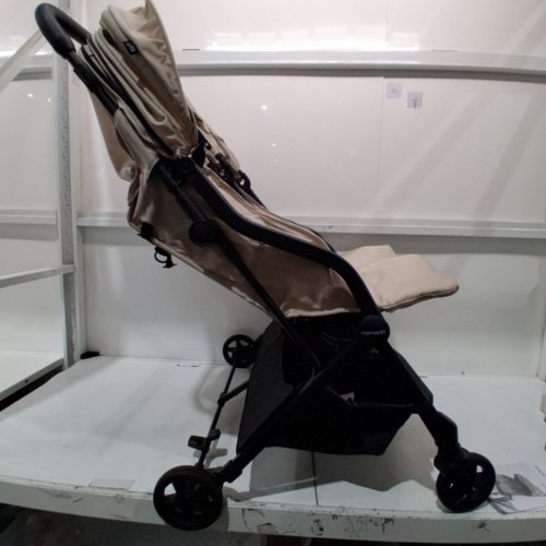 MOMPUSH LITHE X2 EASY FOLD LIGHTWEIGHT SIDE BY SIDE DOUBLE STROLLER WITH RECLINE FOR NEWBORNS AND TODDLERS - KHAKI (MODEL: S3101-ND) image 2