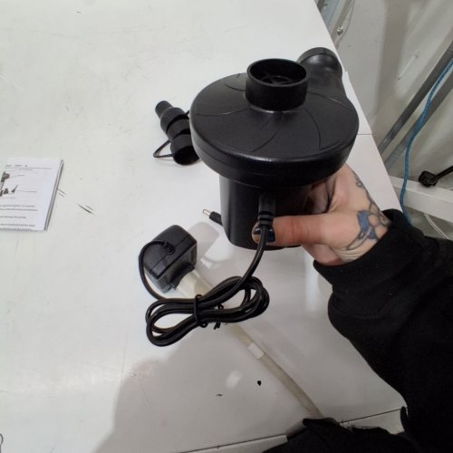 ELECTRIC AIR PUMP - DC12V/230V, 50W - BLACK (MODEL: JY-015) image 2