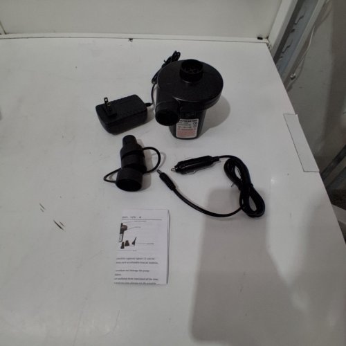 ELECTRIC AIR PUMP - DC12V/230V, 50W - BLACK (MODEL: JY-015) image 3