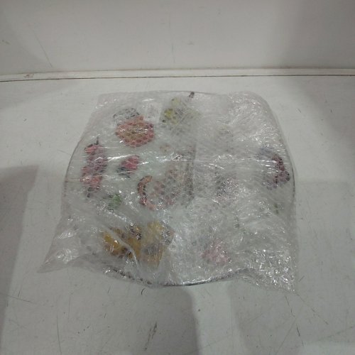MUD PIE GLASS CHARCUTERIE PLATTER - 13" - CLEAR / MULTI-COLOUR image 4