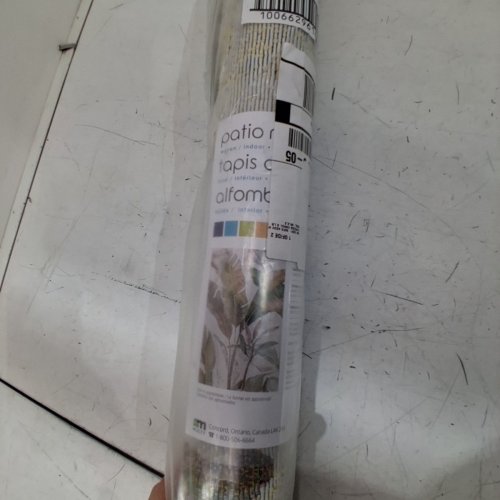 MULTY HOME HANDWOVEN CAPPUCCINO WATERCOLOUR TROPICAL OUTDOOR RUG - 36" X 55" - MULTI-COLOUR (MODEL: 1932135 / MT1006459CM) image 3