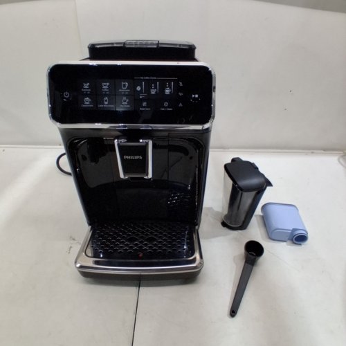 PHILIPS 3200 SERIES LATTEGO FULLY AUTOMATIC ESPRESSO MACHINE WITH BUILT-IN GRINDER & MILK FROTHER - BLACK (MODEL: EP3241/54) image 12