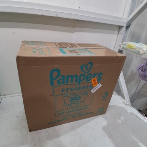 168PK PAMPERS CRUISERS DISPOSABLE BABY DIAPERS - SIZE 3 (16-28LBS) image 2