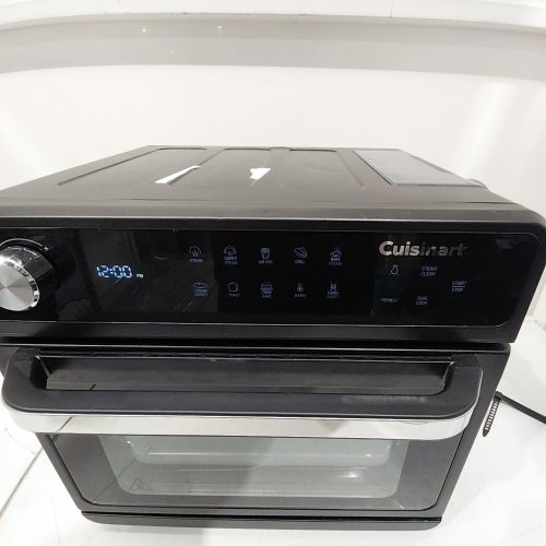 CUISINART GOURMET CONVECTION, STEAM AND AIR FRYER OVEN WITH MULTIPLE FUNCTIONS AND PRE SET OPTIONS - BLACK - (MODEL: CSO-500C) image 2