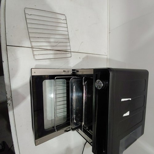 CUISINART GOURMET CONVECTION, STEAM AND AIR FRYER OVEN WITH MULTIPLE FUNCTIONS AND PRE SET OPTIONS - BLACK - (MODEL: CSO-500C) image 4
