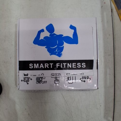 7PC SMART FITNESS USB RECHARGEABLE EMS MUSCLE TONER EXERCISER KIT - BLACK/BLUE image 5