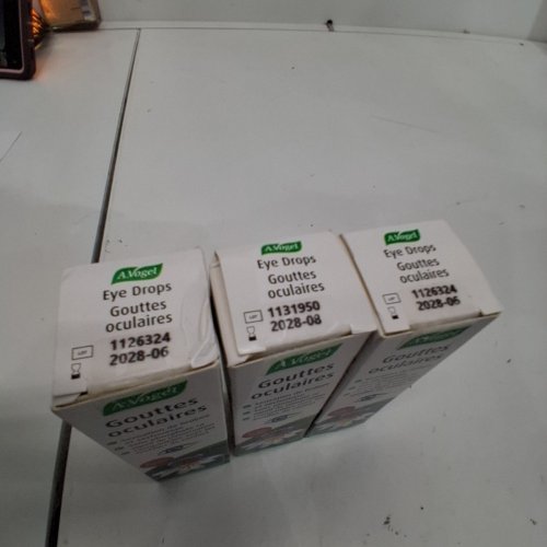 3PK A.VOGEL FAST ACTING EYE DROPS - FOR DRY, BURNING EYES- 10 ML EACH image 2