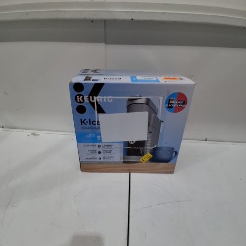 KEURIG K-ICED HOT & COLD SINGLE SERVE COFFEE MAKER - ICE GREY image 6