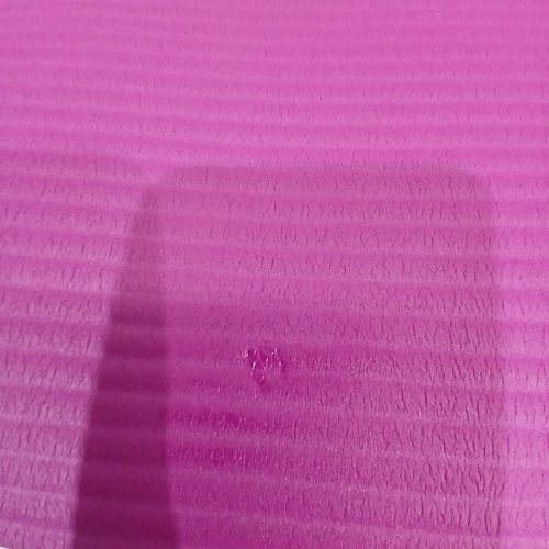 CAP BARBELL HIGH DENSITY EXERCISE YOGA MAT WITH STRAP - 71" X 24" - WINE image 2