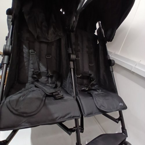 INGENUITY 3DLITE DOUBLE UMBRELLA STROLLER - 50LBS MAX - BLACK -(MODEL:31923) image 4