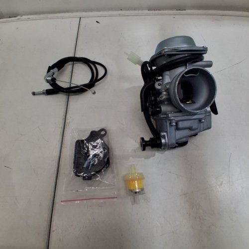 AUTO-MOTO CARBURETOR FOR HONDA FOREMAN TRX 450 SERIES FROM 1998-2004 - SILVER - (MODEL: NBX110) image 5