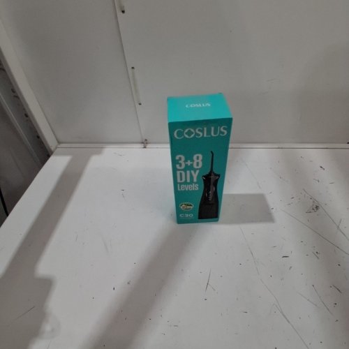 COSLUS ORAL IRRIGATOR WATER FLOSSER WITH 4 HEADS & 4 MODES- 300ML - BLACK (MODEL: C30) image 4