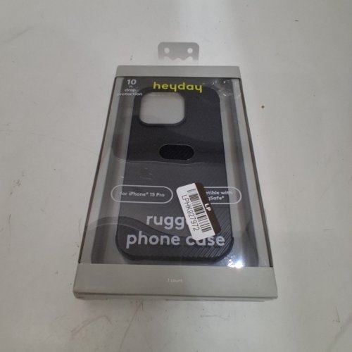 HEYDAY RUGGED MAGSAFE PHONE CASE FOR IPHONE 15 PRO - BLACK image 2
