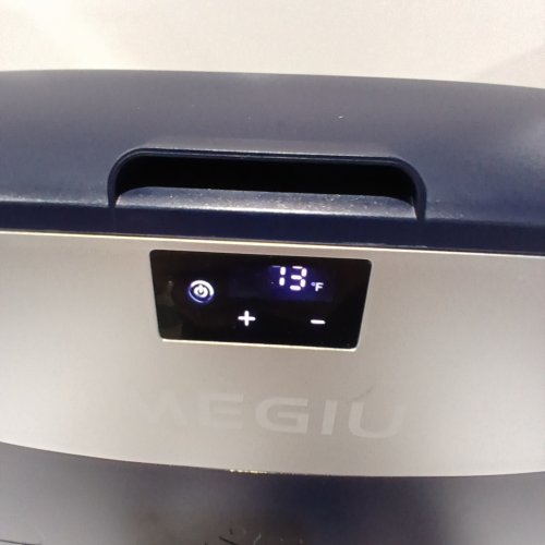 MEGIU PORTABLE CAR REFRIGERATOR - 12V, 22L FRIDGE, COMPRESSOR COOLER - DARK BLUE (MODEL: HC-22P2) image 2
