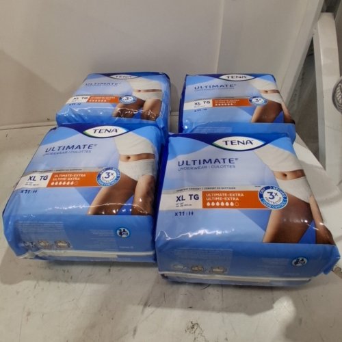 44PK UNISEX TENA PROTECTIVE INCONTINENCE UNDERWEAR ULTIMATE ABSORBENCY - 55"- 66" XL - (MODEL:‎ 072433) image 2