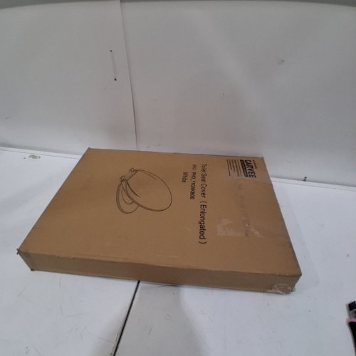 GARVEE ELONGATED SOFT CLOSE EASY CLEAN PLASTIC TOILET SEAT - 19" - WHITE - (MODEL: PHO_11GXK800) image 5