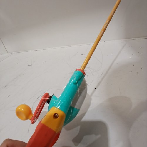 SHAKESPEARE DISNEY MOANA BEGINNER ROD & REEL COMBO - 2FT 6" - BLUE/ORANGE - (MODEL: MOANAKIT-B) image 2