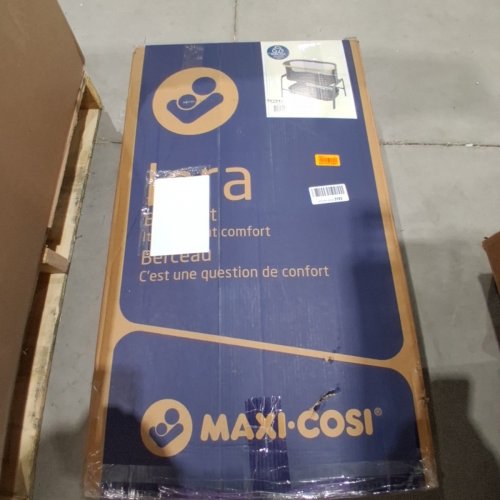 MAXI-COSI LORA ADJUSTABLE BEDSIDE BASSINET - 20LB MAX - GREY/BROWN (MODEL: 10179CHCRA) image 4