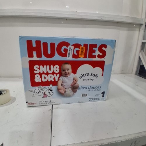 208PK HUGGIES SNUG & DRY DIAPERS - SIZE: 1 (8 LBS TO 14 LBS) - DISNEY image 3