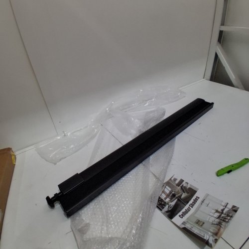 NO DRILL BLACKOUT CELLULAR SHADE - 34.5" X 48" - BLACK image 2