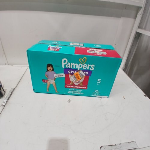 96PK PAMPERS PULL ON CRUISERS 360° 100% LEAKPROOF FIT DISPOSABLE BABY DIAPERS - SIZE 5 (27LBS+) image 2