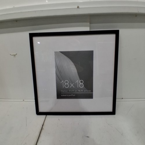 AMERICANFLAT PLEXIGLASS POSTER PHOTO FRAME - 18" X 18" - BLACK image 2