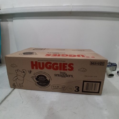 168PK HUGGIES LITTLE SNUGGLERS DIAPERS - SIZE 3 - WINNEY THE POOH image 2