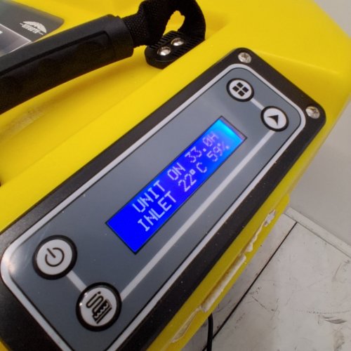ALORAIR STORM LGR EXTREME SMART WIFI COMMERCIAL DEHUMIDIFIER WITH PUMP, COVERS 2300 SQ.FT - YELLOW (MODEL: STORM LGR EXTREME) image 2