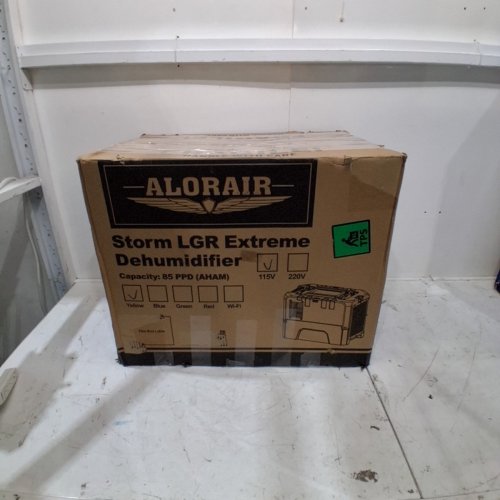 ALORAIR STORM LGR EXTREME SMART WIFI COMMERCIAL DEHUMIDIFIER WITH PUMP, COVERS 2300 SQ.FT - YELLOW (MODEL: STORM LGR EXTREME) image 9