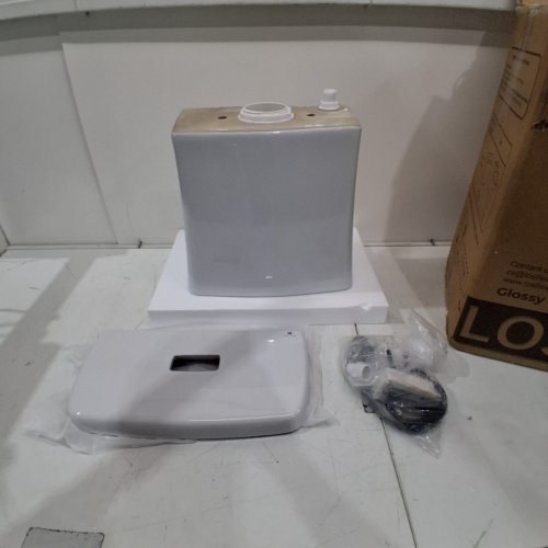 LOS FLEXI TOILET TANK WITH LID FOR los flexi EXTRA TALL TOILET - 21" - GLOSSY WHITE (MODEL: LFX21) image 2