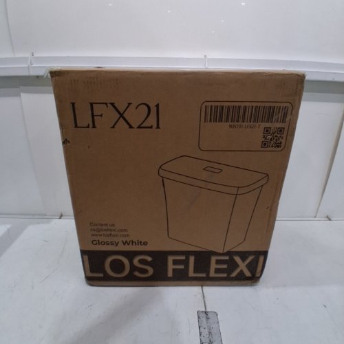 LOS FLEXI TOILET TANK WITH LID FOR los flexi EXTRA TALL TOILET - 21" - GLOSSY WHITE (MODEL: LFX21) image 5