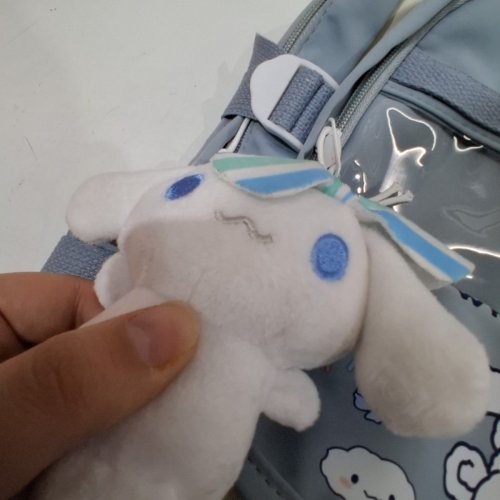 CINNAMOROLL CHARACTER BACKPACK - BLUE AND CREAM image 3