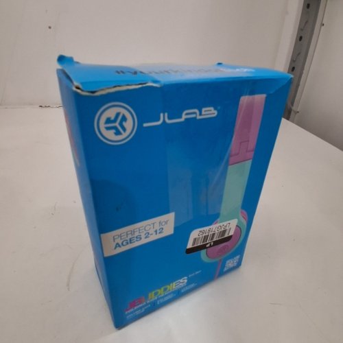 KIDS JLAB JBUDDIES (2ND GEN) WIRED FOLDING HEADPHONES - PINK/TEAL (MODEL: HJBUDDIES2RPNK6) image 3