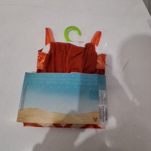 TODDLER DISGUISE MOANA 2 SIMEA COSTUME - 2T - ORANGE (STYLE: 171089S) image 3
