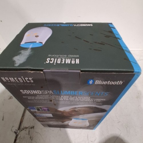 HOMEDICS SOUNDSCAPES SLUMBER ACCENTS AROMATHERAPY DIFFUSER WITH ALARM CLOCK (MODEL: SS-A450) image 3