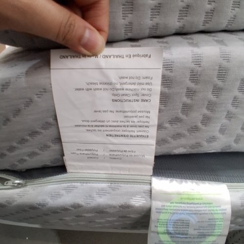 CERTIPUR-US FOLDING MEMORY FOAM MATTRESS - 2FT X 6FT - GREY image 4