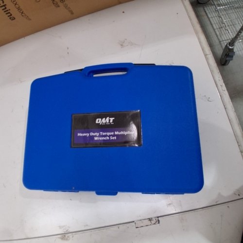 OMT HEAVY DUTY TORQUE MULTIPLIER WRENCH KIT SOCKET LUG NUT REMOVER - BLUE / BLACK image 4