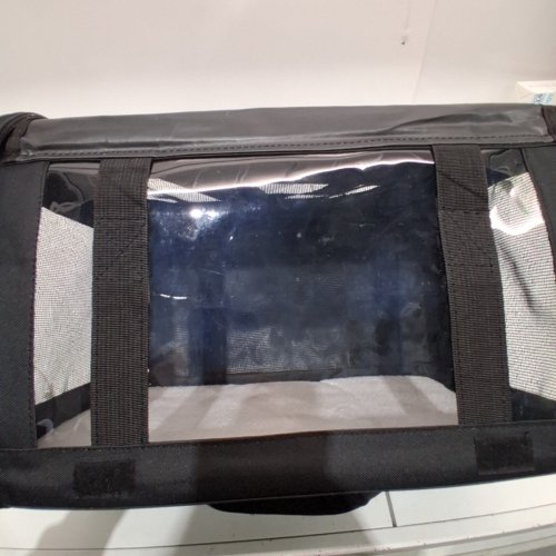 SOFT-SIDED FOLDABLE PET CARRIER - 18" X 12.5" X 12" - BLACK image 6
