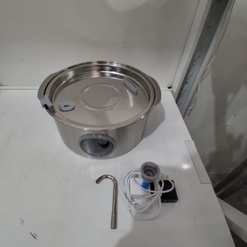 GROOKPET STAINLESS STEEL PET WATER DRINKING FOUNTAIN - 7L - SILVER - (MODEL: S13) image 3