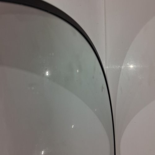 SONGMICS ARCHED WALL-MOUNTED MIRROR - 24" X 36" - BLACK image 3