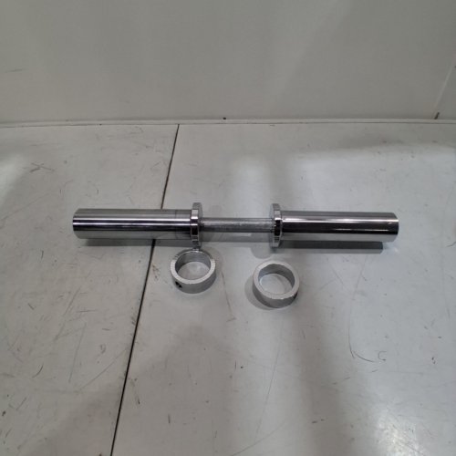 CAP OLYMPIC SOLID DUMBBELL HANDLE - CHROME (MODEL: OB-20) image 3