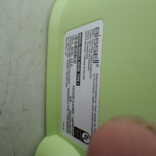 BISSELL LITTLE GREEN MINI CORDED PORTABLE CARPET AND UPHOLSTERY DEEP CLEANER WITH SELF-CLEANING TOUGH STAIN TOOL, HYDRORINSE TOOL (MODEL:4075B) image 3