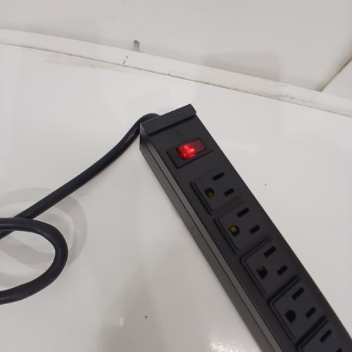 MOUNTABLE HEAVY DUTY 12-PORT POWER STRIP - 3FT CORD - 125V, 15A, 1875W MAX - BLACK (MODEL: 12ACSW-1) image 2