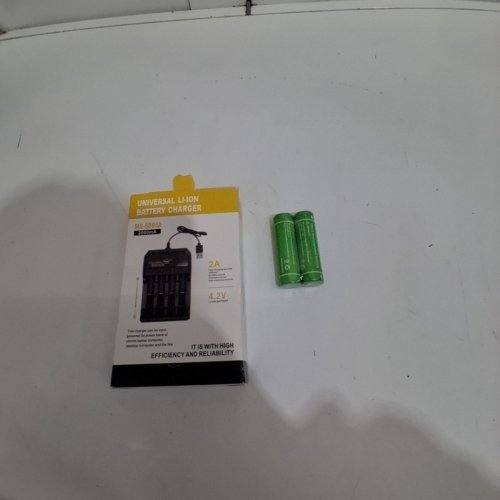 5PC UNIVERSAL LI-ION BATTERY CHARGER WITH BATTERIES - 2A / 4.2 V (MODEL: MS-5D84A) image 5