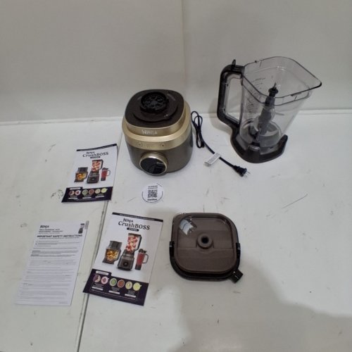 NINJA CRUSHBOSS INTELLIGENT BLENDER - 1850W, 1.9L - MOCHA/GOLD (MODEL: LB201CBR) image 3