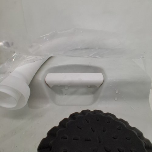 SERENELIFE PORTABLE CAMPING SINK WITH TOWEL HOLDER & SOAP DISPENSER - 19L WATER CAPACITY HAND WASH BASIN STAND - WHITE (MODEL: SLCASN18) image 4
