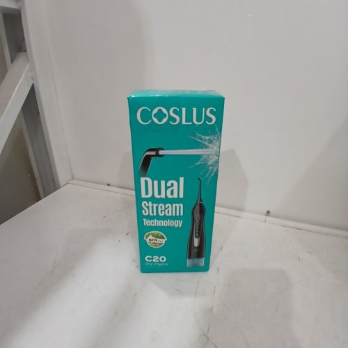 COSLUS ORAL WATER IRRIGATOR WITH FIVE TIPS - 300ML TANK - BLACK (MODEL: C20) image 4
