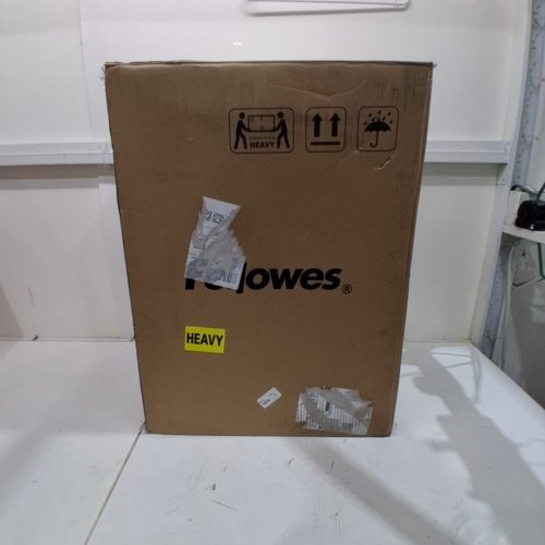 FELLOWS POWERSHRED99CI CROSS CUT PAPER SHRED WITH SILENT SHREDDING TECHNOLOGY - 9 GAL - BLACK/SILVER - (MODEL:3229902) image 9