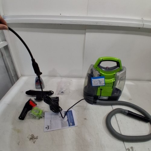 BISSELL LITTLE GREEN PORTABLE DEEP CLEANING VACUUM - 37OZ TANK MAX - GREEN/GREY (MODEL : 2513B) image 2