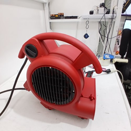 KING CANADA 3 SPEED HIGH VELOCITY AIR MOVER - 550CFM - 120V - RED - (MODEL:8500AM) image 2
